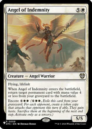 Angel of Indemnity [The List Reprints]