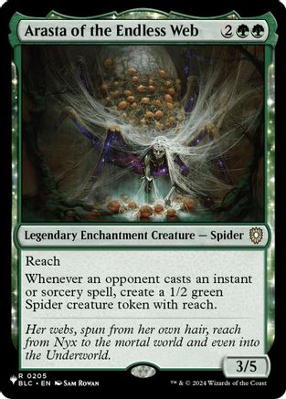 Arasta of the Endless Web [The List Reprints]