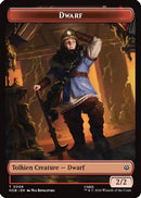 Dwarf // Enduring Story Double-Sided Token [The Hobbit]