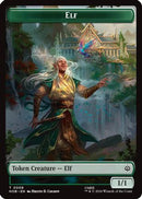 Elf // Treasure (0013) Double-Sided Token [The Hobbit] Foil