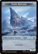 Stone Boulder // Bear Double-Sided Token [The Hobbit]
