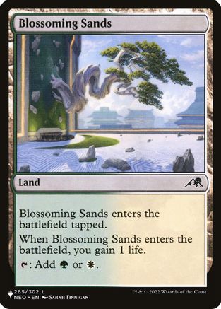 Blossoming Sands (NEO) [The List Reprints]