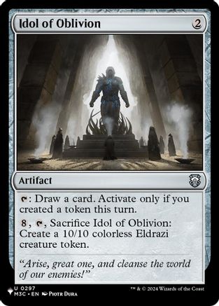 Idol of Oblivion (M3C) [The List Reprints]