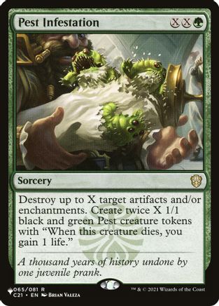 Pest Infestation [The List Reprints]