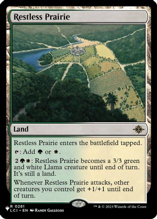 Restless Prairie [The List Reprints]