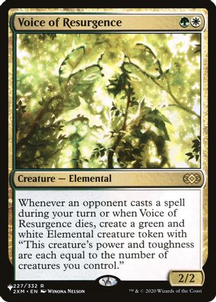 Voice of Resurgence [The List Reprints]