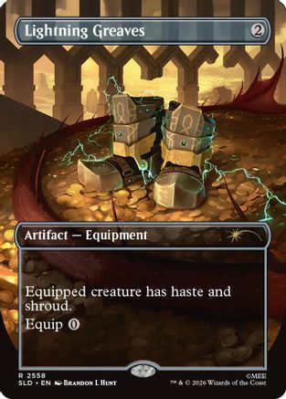 Lightning Greaves (2558) [Secret Lair Drop Series]