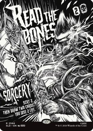 Read the Bones (2566) [Secret Lair Drop Series] Foil