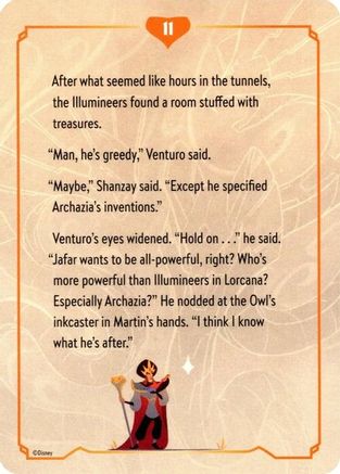 Reign of Jafar Lore Card (11 of 19)  [Reign of Jafar]