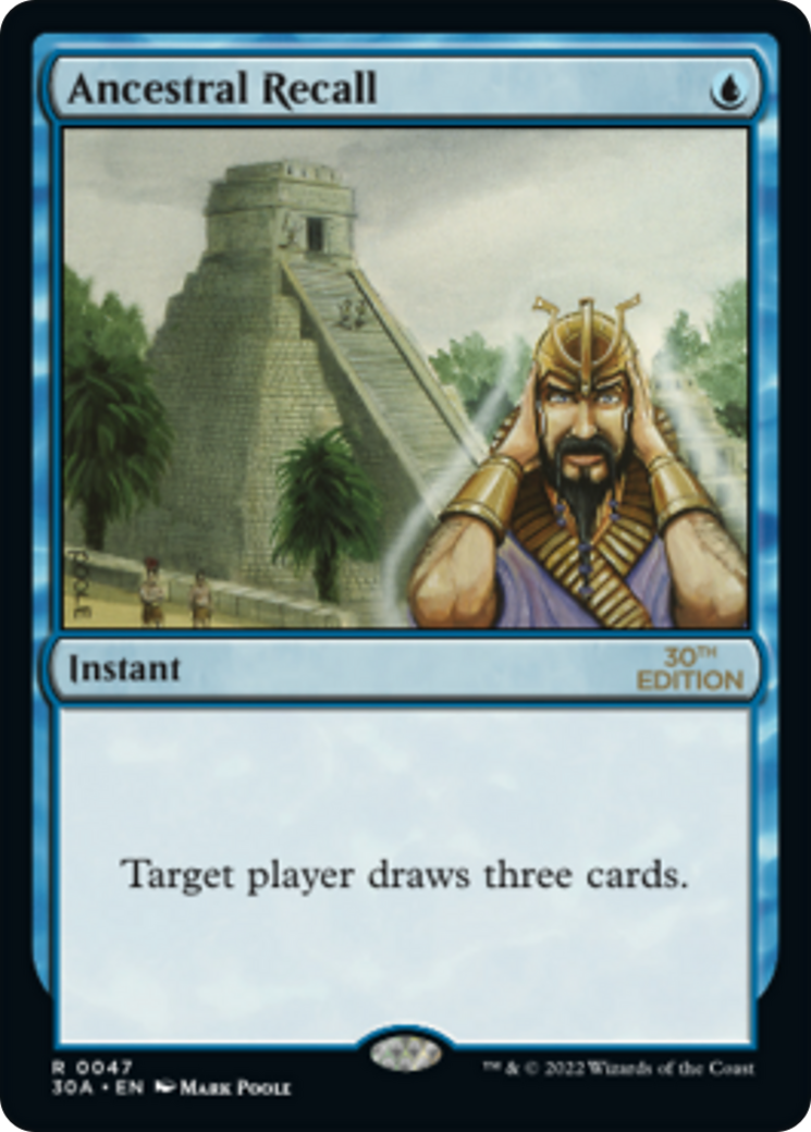 Ancestral Recall - 30th Anniversary Edition