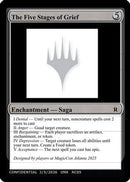 The Five Stages of Grief [Un-Known Event Playtest Cards]