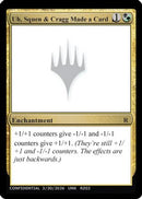 Uh, Squen & Cragg Made a Card [Un-Known Event Playtest Cards]