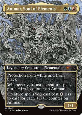 Animar, Soul of Elements (2760) [Secret Lair Drop Series]