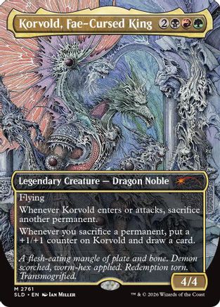 Korvold, Fae-Cursed King (2761) [Secret Lair Drop Series]