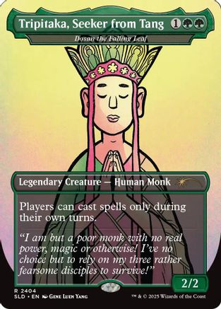 Tripitaka, Seeker from Tang - Dosan the Falling Leaf [Secret Lair Drop Series] Foil