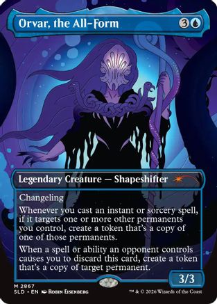 Orvar, the All-Form (2867) [Secret Lair Drop Series] Foil