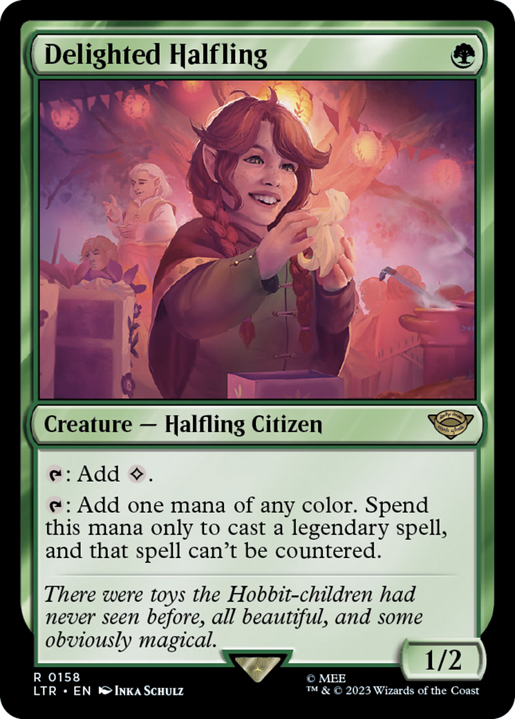 Delighted Halfling [The Lord of the Rings: Tales of Middle-earth]