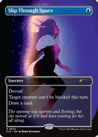 Slip Through Space [Secret Lair Drop Series] Foil