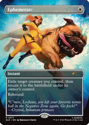 Ephemerate (2577) [Secret Lair Drop Series] Foil