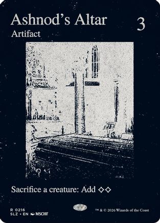 Ashnod's Altar (0216) [Secret Lair x MSCHF: The Zeta Set]
