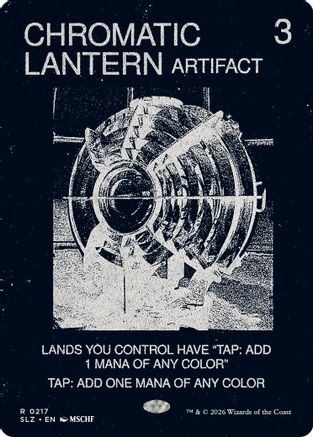 Chromatic Lantern (0217) [Secret Lair x MSCHF: The Zeta Set]
