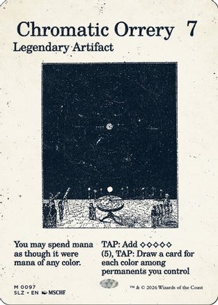 Chromatic Orrery (0097) [Secret Lair x MSCHF: The Zeta Set]