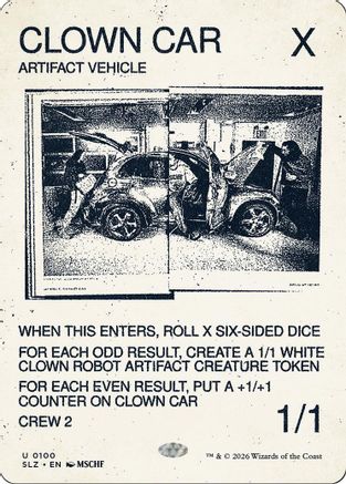 Clown Car (0100) [Secret Lair x MSCHF: The Zeta Set]