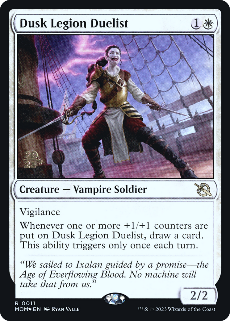 Dusk Legion Duelist - March of the Machine Promos Foil
