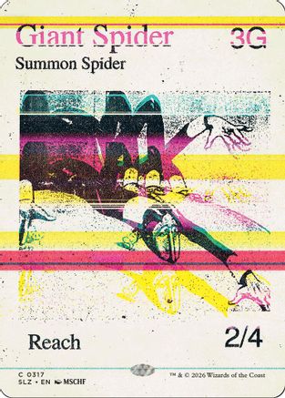 Giant Spider (0317) [Secret Lair x MSCHF: The Zeta Set]