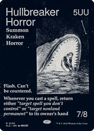 Hullbreaker Horror (0140) [Secret Lair x MSCHF: The Zeta Set]