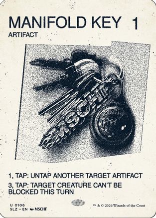 Manifold Key (0106) [Secret Lair x MSCHF: The Zeta Set]