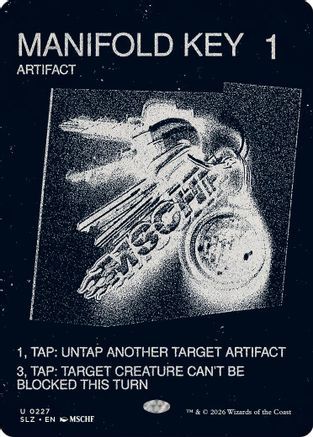 Manifold Key (0227) [Secret Lair x MSCHF: The Zeta Set]