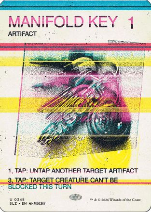 Manifold Key (0348) [Secret Lair x MSCHF: The Zeta Set]