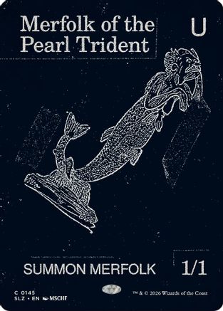 Merfolk of the Pearl Trident (0145) [Secret Lair x MSCHF: The Zeta Set]