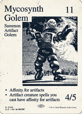 Mycosynth Golem (0108) [Secret Lair x MSCHF: The Zeta Set]
