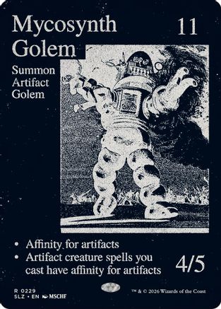Mycosynth Golem (0229) [Secret Lair x MSCHF: The Zeta Set]