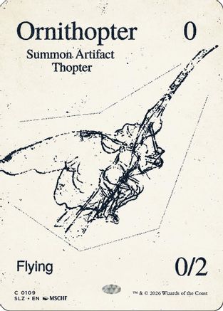 Ornithopter (0109) [Secret Lair x MSCHF: The Zeta Set]
