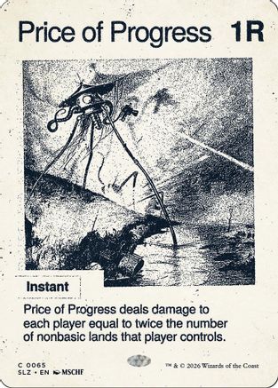 Price of Progress (0065) [Secret Lair x MSCHF: The Zeta Set]