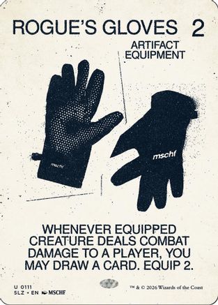 Rogue's Gloves (0111) [Secret Lair x MSCHF: The Zeta Set]