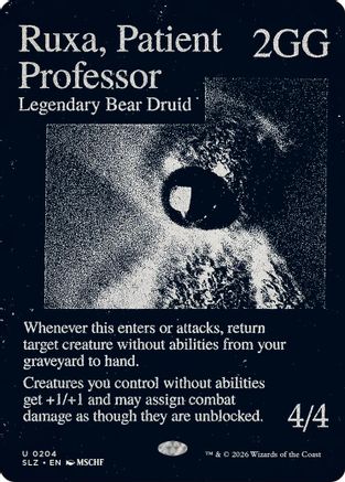 Ruxa, Patient Professor (0204) [Secret Lair x MSCHF: The Zeta Set]