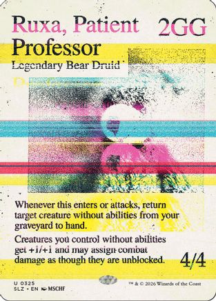 Ruxa, Patient Professor (0325) [Secret Lair x MSCHF: The Zeta Set]