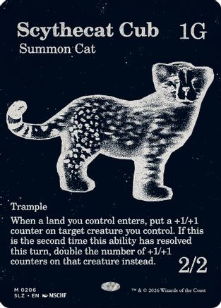 Scythecat Cub (0206) [Secret Lair x MSCHF: The Zeta Set]
