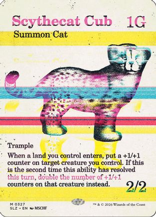 Scythecat Cub (0327) [Secret Lair x MSCHF: The Zeta Set]