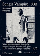 Sengir Vampire (0170) [Secret Lair x MSCHF: The Zeta Set]