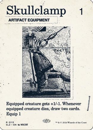 Skullclamp (0113) [Secret Lair x MSCHF: The Zeta Set]
