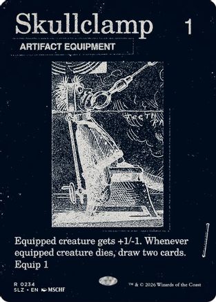 Skullclamp (0234) [Secret Lair x MSCHF: The Zeta Set]
