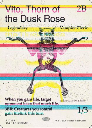 Vito, Thorn of the Dusk Rose (0294) [Secret Lair x MSCHF: The Zeta Set]