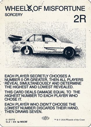 Wheel of Misfortune (070) [Secret Lair x MSCHF: The Zeta Set]
