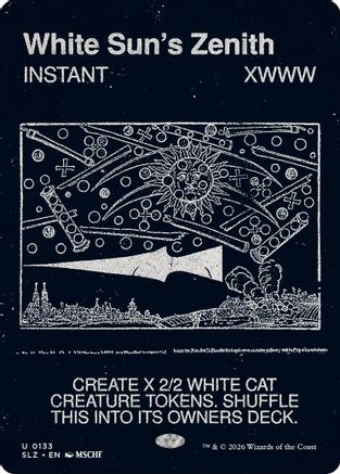 White Sun's Zenith (0133) [Secret Lair x MSCHF: The Zeta Set]