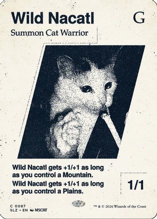 Wild Nacatl (0087) [Secret Lair x MSCHF: The Zeta Set]